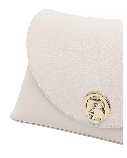 Coccinelle White Nikla Shoulder Bag Small