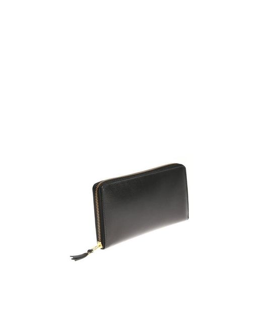 Comme des Garçons White Smooth Leather Wallet