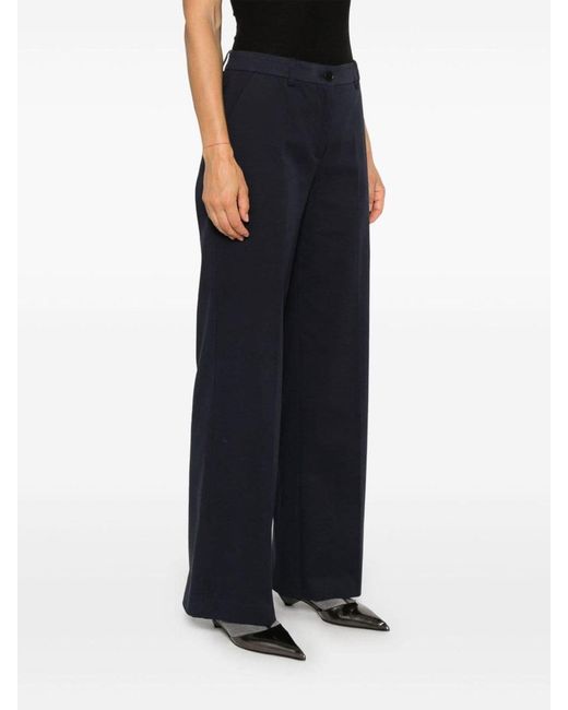 P.A.R.O.S.H. Blue Casual Pants