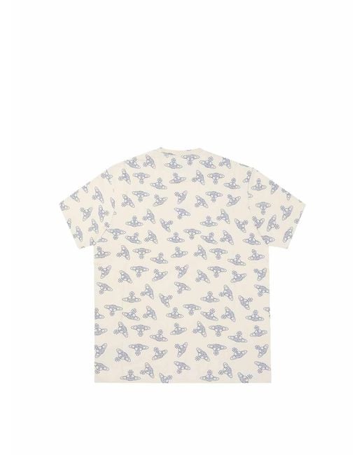 Vivienne Westwood White Oversized Tshirt for men