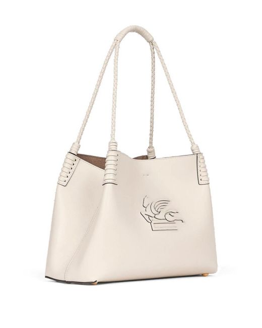 Etro White Clutch