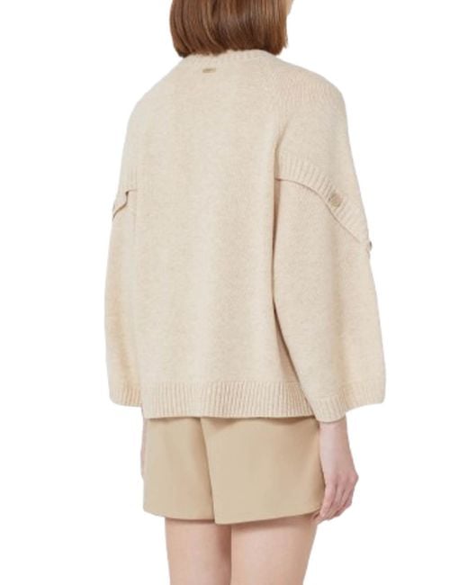 Max Mara Natural Oversized Sweater