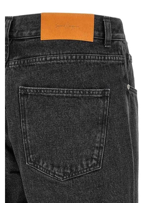Grandi Papi Jeans di Second/Layer in Black da Uomo