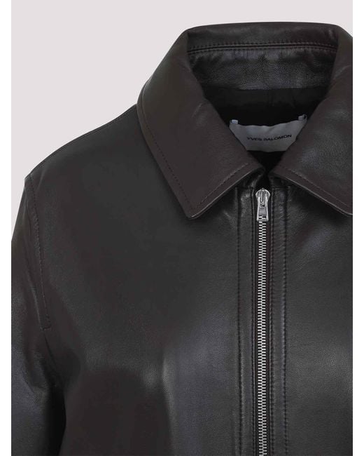 Yves Salomon Black Jacket