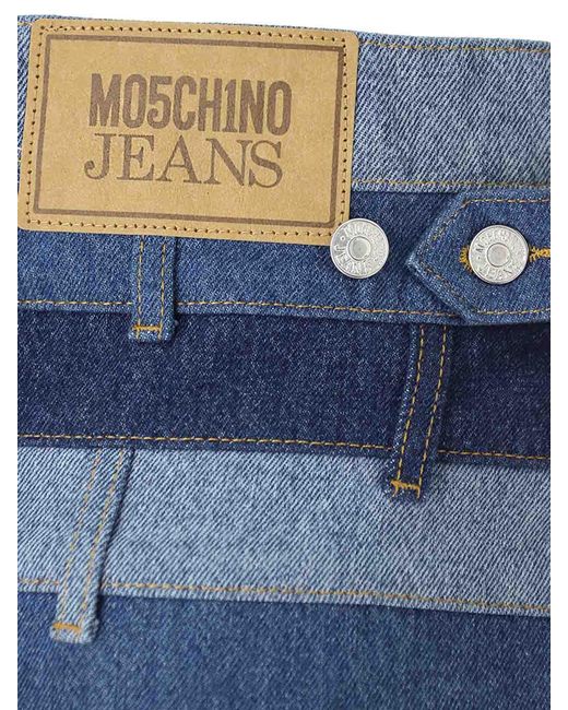 Moschino Blue Denim Skirts