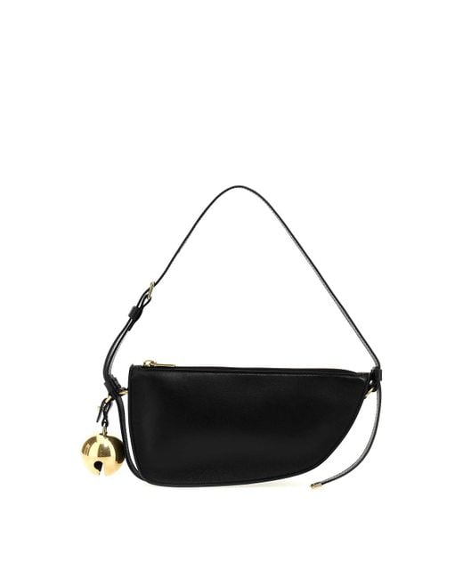 Burberry Black Shield Sling Mini Shoulder Bag