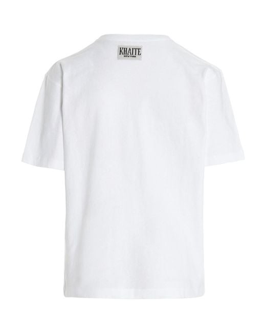 Khaite White T-Shirts