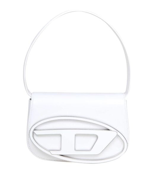 DIESEL White 1Dr Shoulder Bag