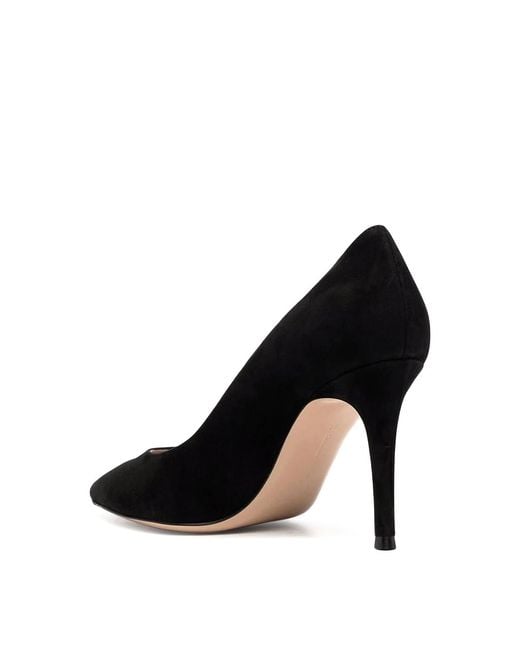 Gianvito Rossi Black Gianvito 85 Camoscio