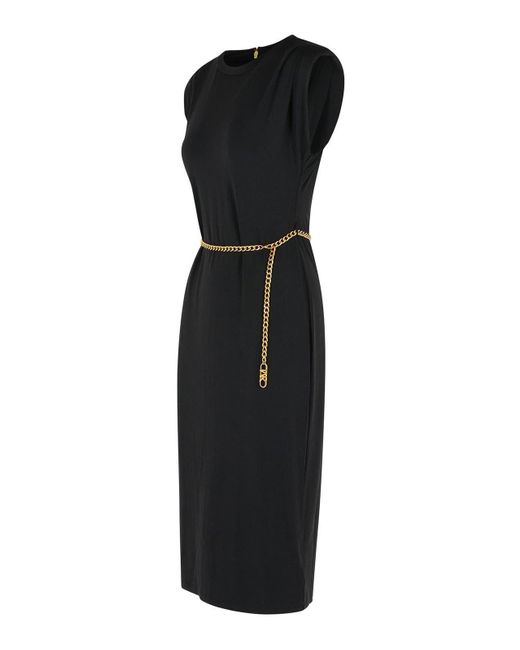 MICHAEL Michael Kors Black Polyester Blend Dress