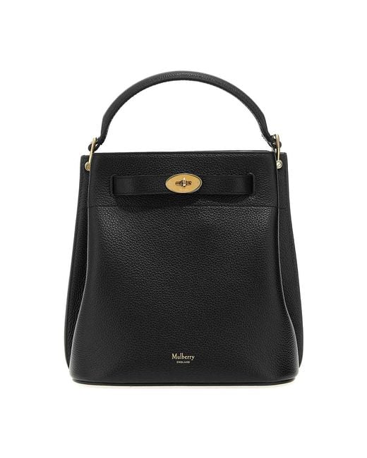 Mulberry Black Islington Bucket Bag