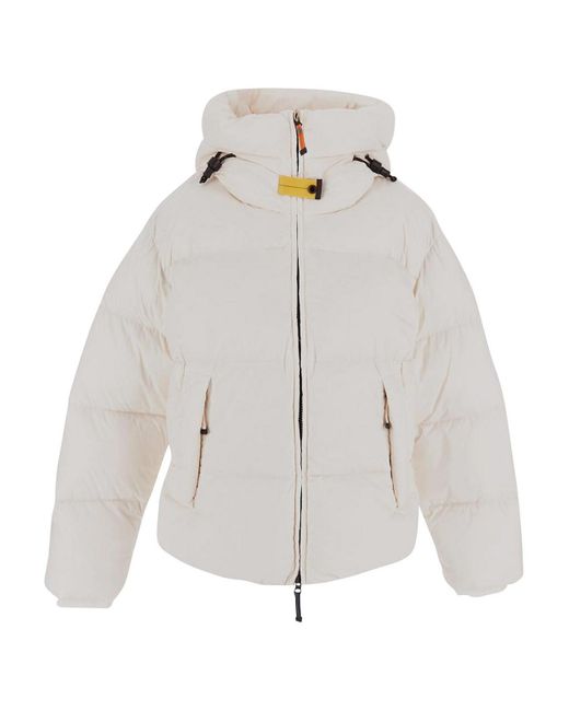 Parajumpers White Jacket With Long Sleeves