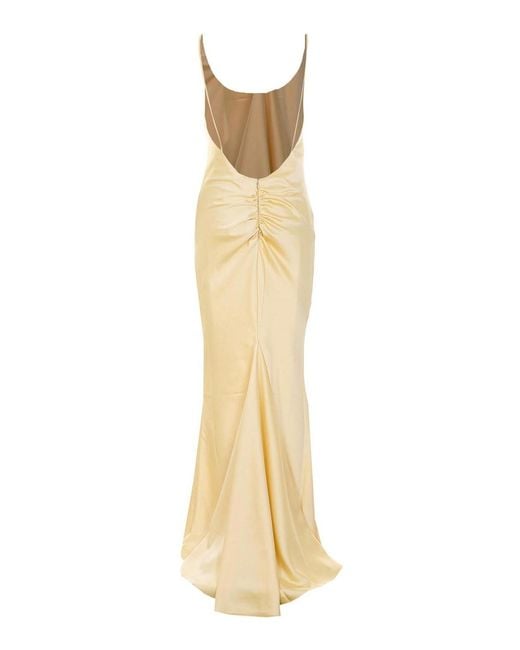 ANDAMANE White Maxi Ninfea Dress
