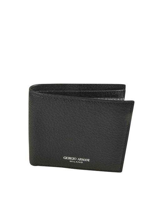Giorgio Armani Black Wallet for men