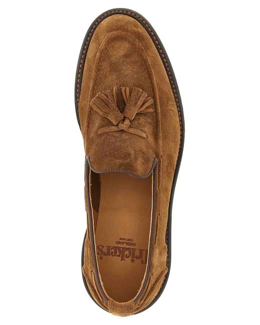 Tricker's Brown Elton Loafers for men