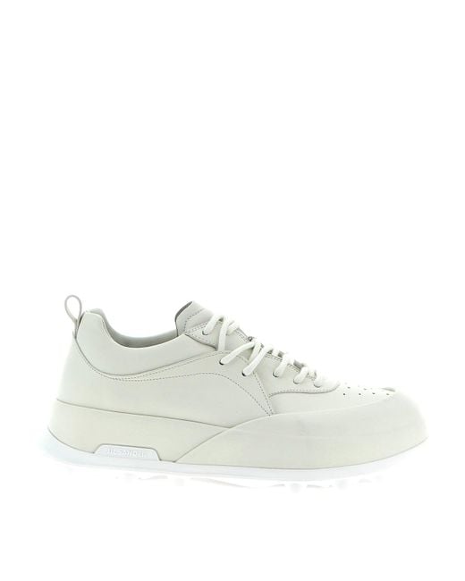 Jil Sander White Trainers for men