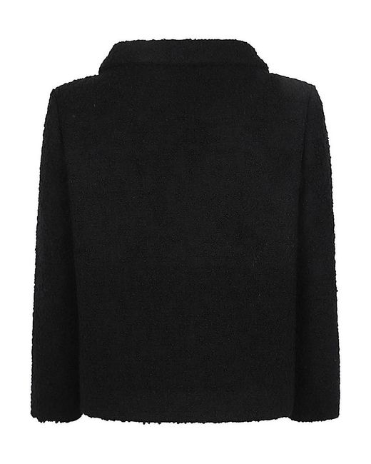Valentino Garavani Black Vlogo Signature Wool Jacket