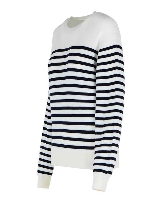 Khaite Blue Viola Cashmere Blend Sweater