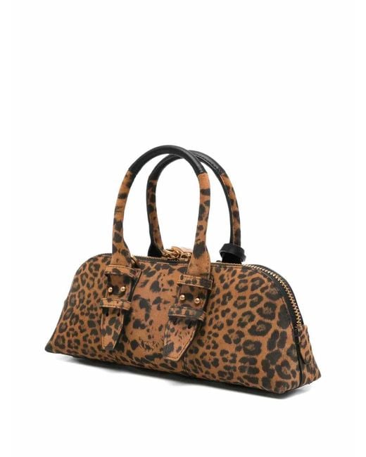 Pinko Brown Bowling Bag Horizontal