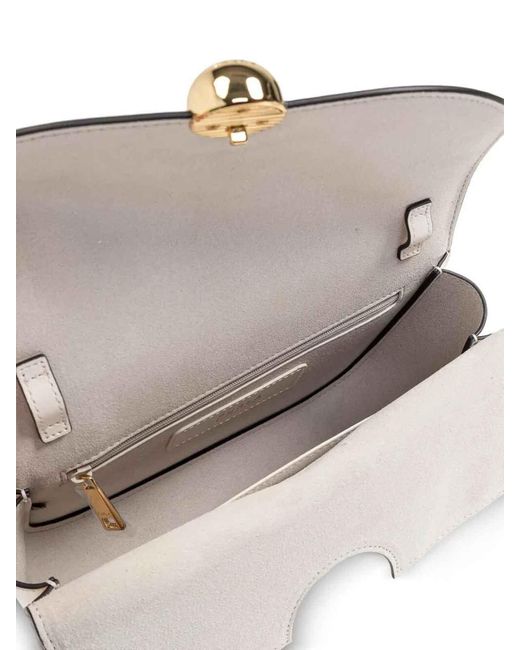 Furla Natural Sfera Small Crossbody Round Bag