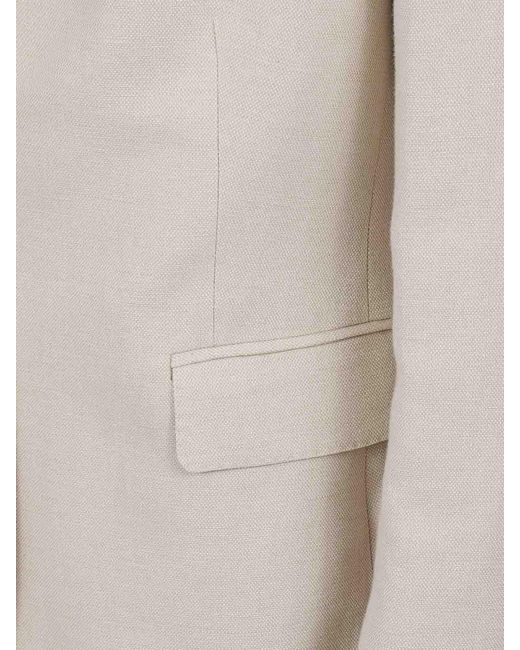SAULINA Natural Linen Jacket