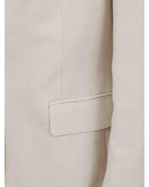 SAULINA Natural Linen Jacket