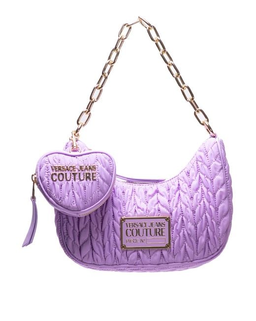 Versace Purple Crunchy Sketch 1 Bag