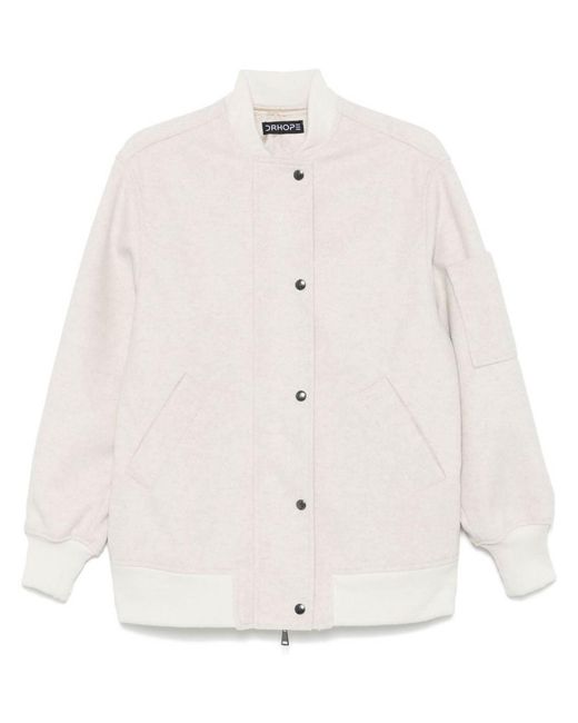 DR. HOPE Gray Bomber Jacket
