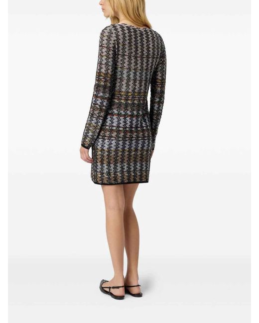 Missoni Gray Short Dress
