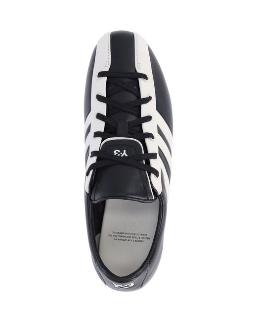 Y-3 Black Field Sneakers for men