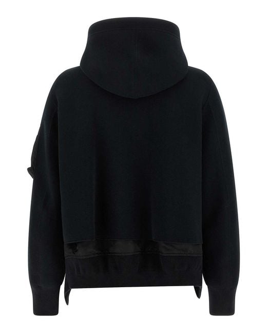 Sacai Black Hoodie