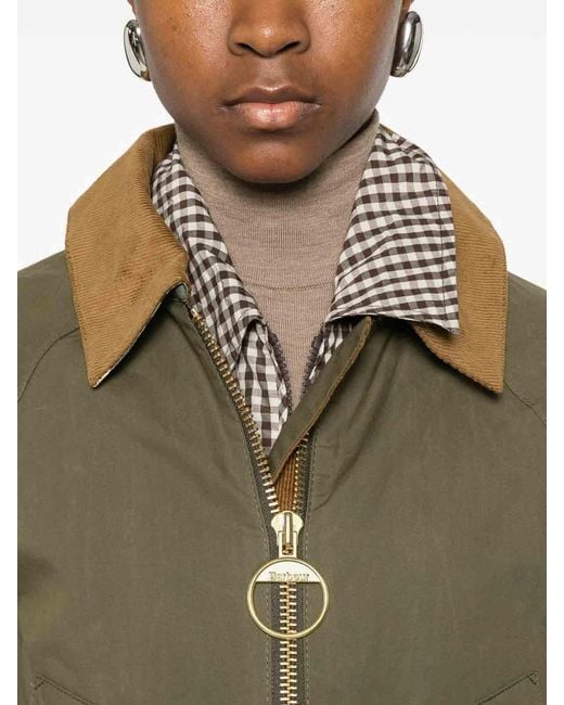 Barbour Green Puffer Jacket