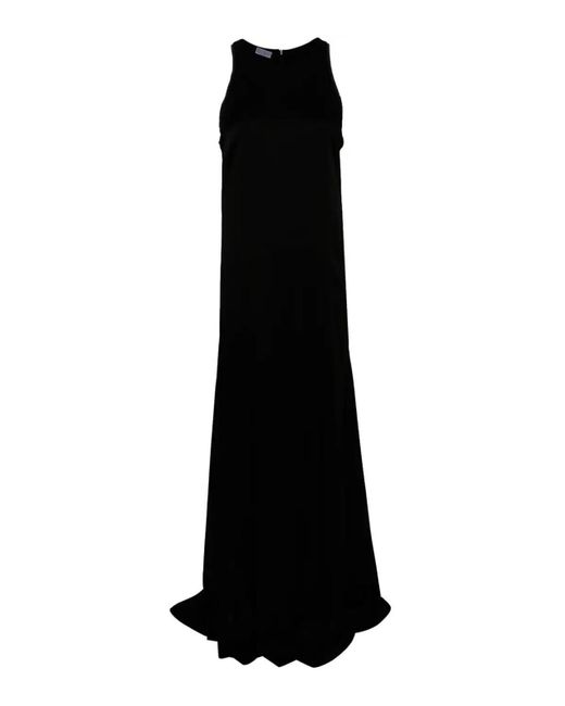Brunello Cucinelli Black Gown Dress