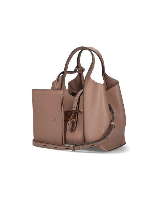 Tod's Brown Small Tote Bag