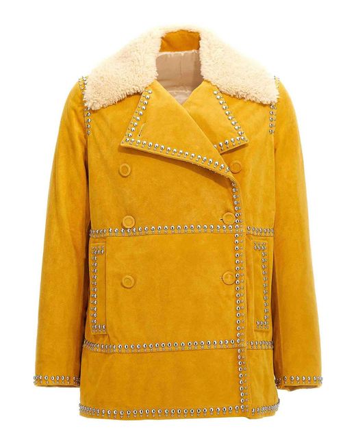 Wales Bonner Yellow Time Jacket for men