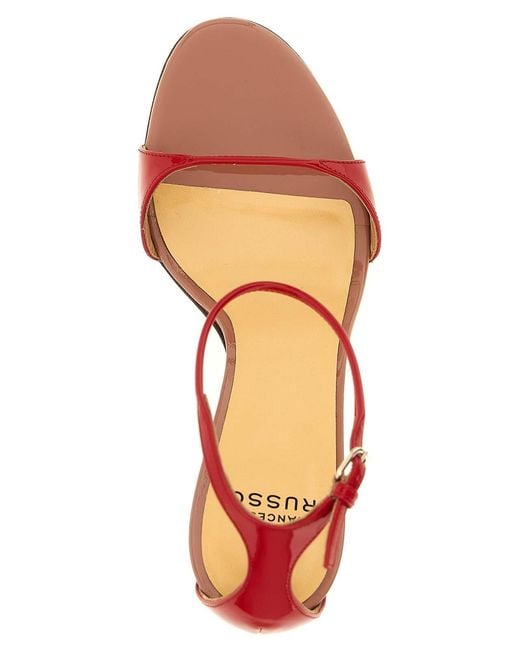 Francesco Russo Pink R1S1023 Sandals