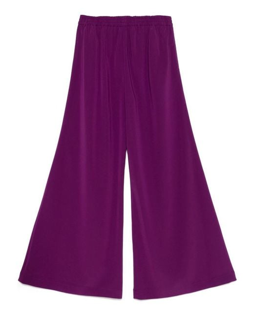 Gianluca Capannolo Purple Pants Antonia
