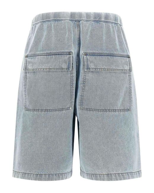 Entire studios Blue Spar Bermuda Shorts for men