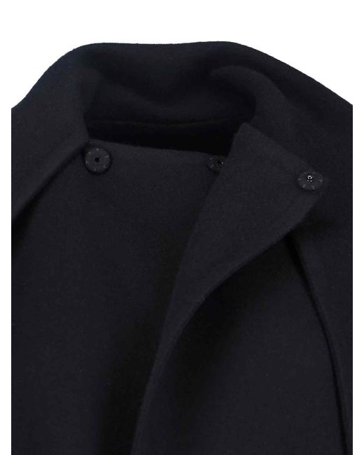 Balenciaga Blue Cashmere Coat