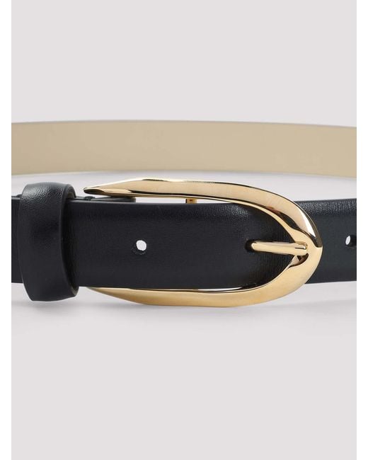 Givenchy White Buckle Belt