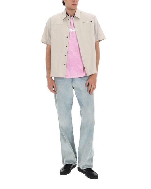 Jeans Con Logo di MSGM in Blue da Uomo