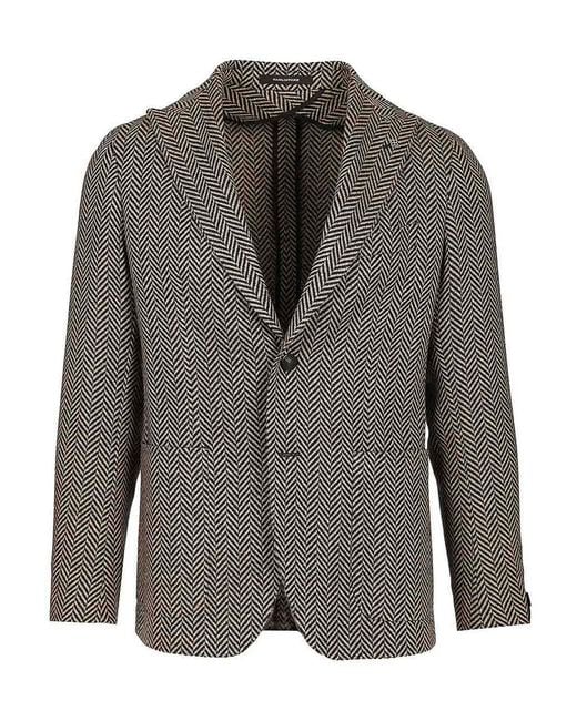 Tagliatore Gray Blazer for men