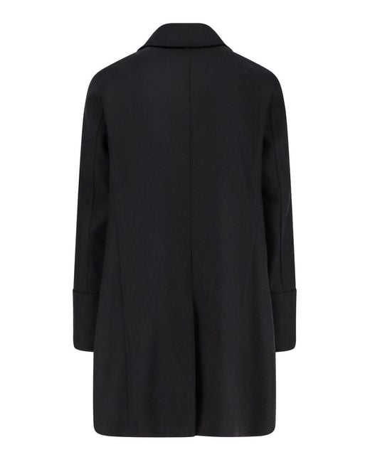 Sealup Black Genoa Coat for men