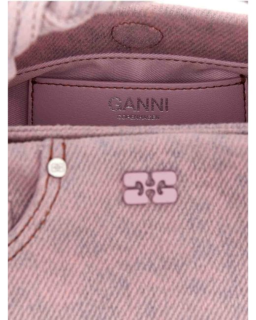 Ganni Pink Small Handbag