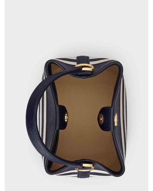 Ralph Lauren Blue Reese Sm Bkt-Bucket Bag-Small-Piecd