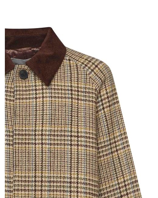Amaranto Natural Wool Blend Coat for men