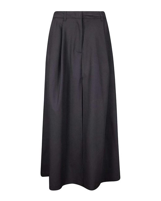 Thelatest Gray Long Skirt