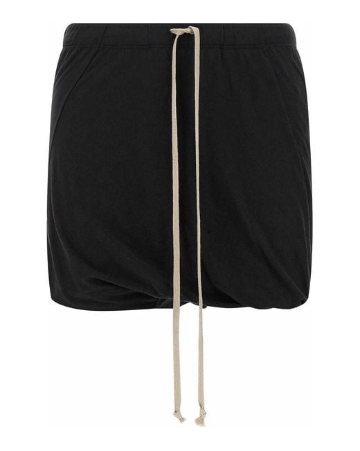 Rick Owens Black Buds Shorts