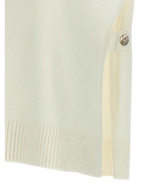 Be You White Benedicta Vest