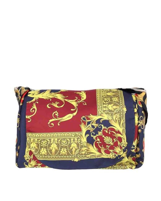 Junya Watanabe Multicolor Silk Shoulder Bag for men